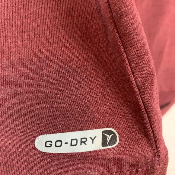 OLD NAVY Active Go-Dry ”Get It Done" Maroon Tee Sz L - Picture 5 of 5